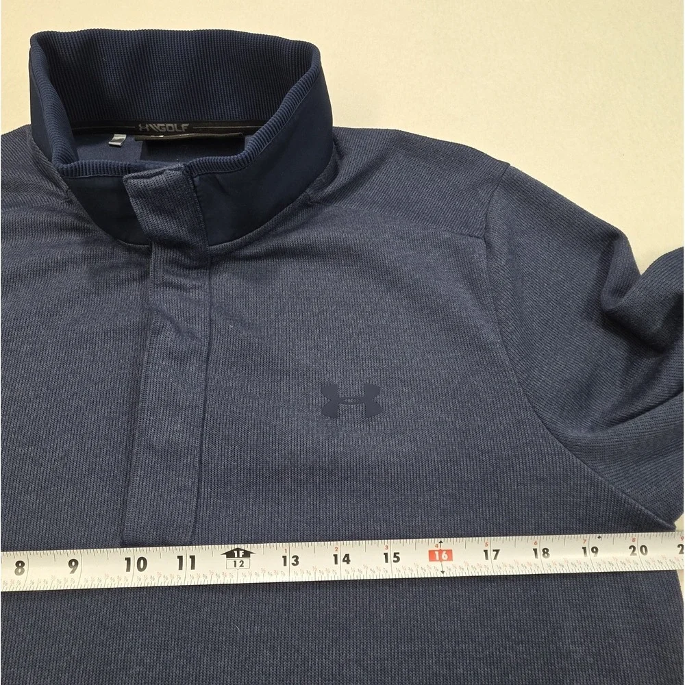 Actual Under Armour Golf Snap Henley Pullover Mens M Sweater‎ Jacket LIMITED USE